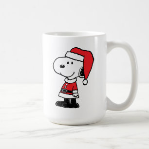 Peanuts   Snoopy Santa Claus Coffee Mug