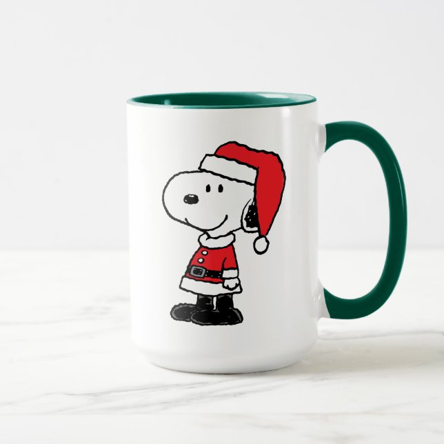 Peanuts | Snoopy Santa Claus Mug (Right)