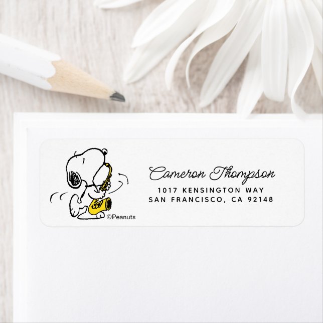 Peanuts | Snoopy Saxophone Player (Insitu)