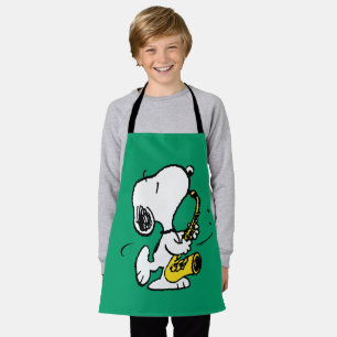 Peanuts   Snoopy Saxophone Player Apron