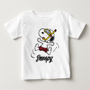 Peanuts   Snoopy Scuba Diver Baby T-Shirt