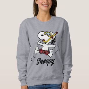 Peanuts   Snoopy Scuba Diver Sweatshirt