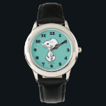 Peanuts | Snoopy Smile Watch<br><div class="desc">Snoopy is the loveable pet beagle of Charlie Brown in the comic strip Peanuts by Charles M. Schulz. Check out this cute Peanuts design featuring Snoopy dancing.</div>