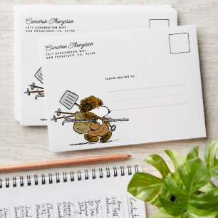 Peanuts   Snoopy Snow Warrior Envelope