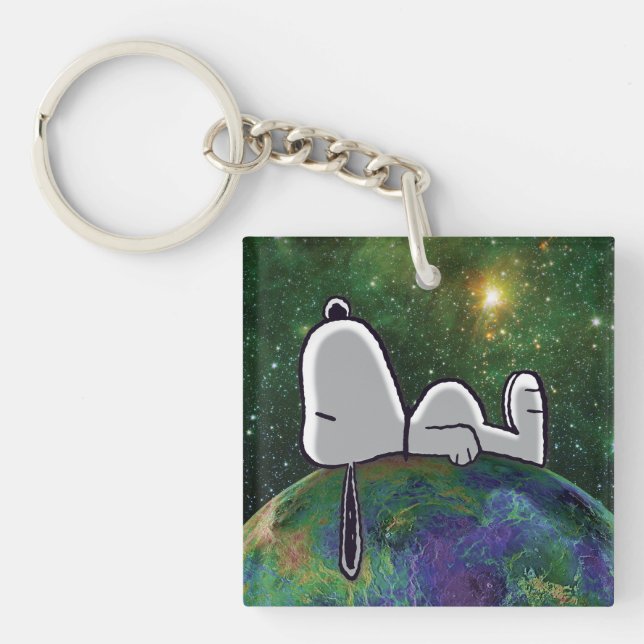 Peanuts | Snoopy Spaced Out Keychain (Front)