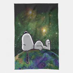 Peanuts   Snoopy Spaced Out Kitchen Towel