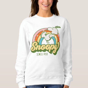 Peanuts   Snoopy Sparkle Rainbow Sweatshirt