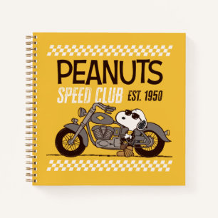 Peanuts   Snoopy Speed Club Notebook