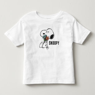 Peanuts   Snoopy Stop & Smell the Flowers Toddler T-shirt