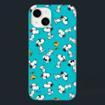 Peanuts | Snoopy & Sunglasses Pattern Case-Mate iPhone 14 Case<br><div class="desc">Check out this fun Peanuts design featuring Snoopy and Woodstock.</div>