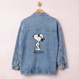 Peanuts   Snoopy Sunglasses Ponder Denim Jacket