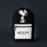 Peanuts | Snoopy Sunglasses Ponder Printed Backpack<br><div class="desc">Check out this fun Peanuts design featuring Snoopy.</div>