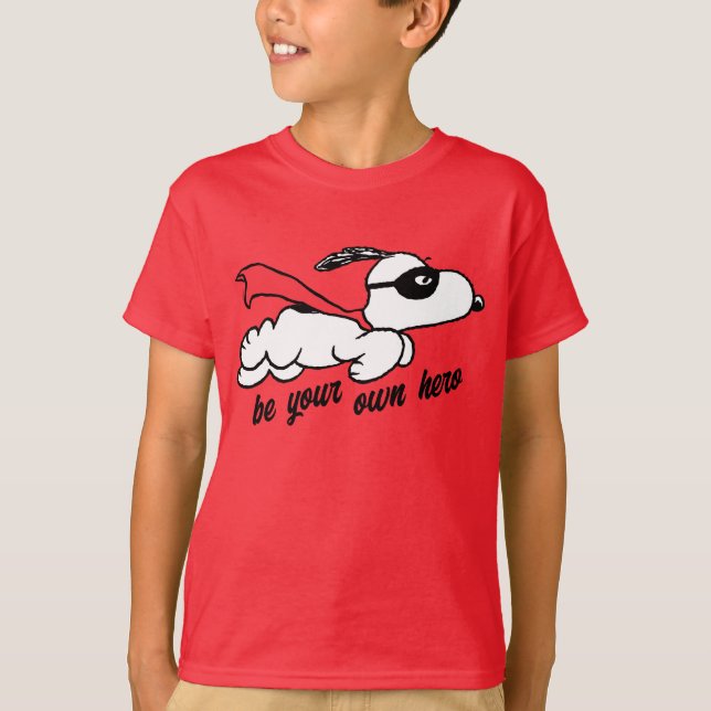 Peanuts | Snoopy Super Hero T-Shirt (Front)