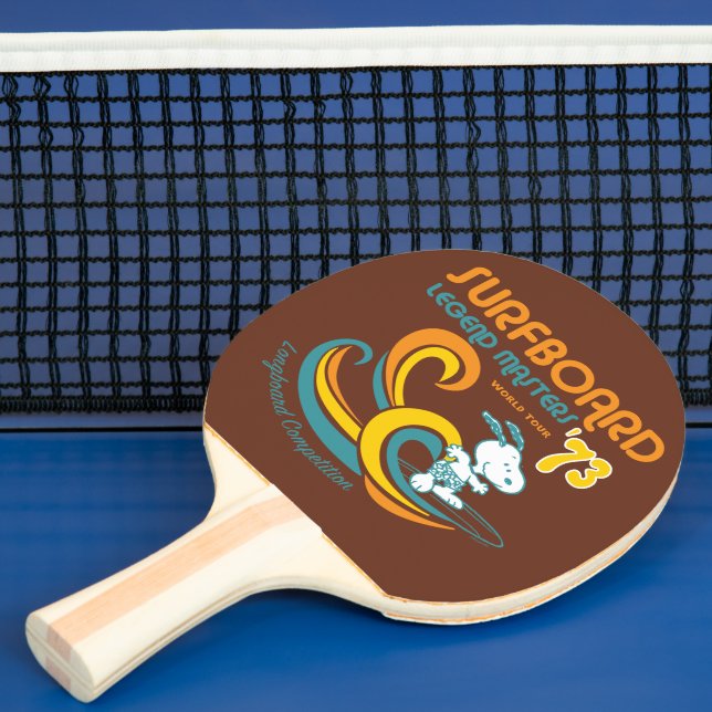 Peanuts | Snoopy Surfboard Longboard Competition Ping Pong Paddle (Insitu)