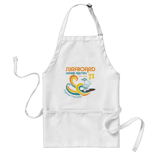 Peanuts | Snoopy Surfboard Longboard Competition Standard Apron (Front)