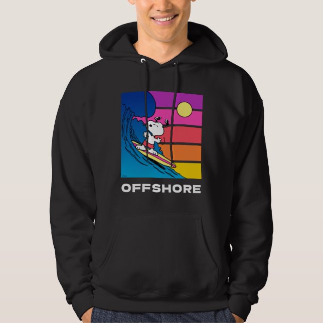 Peanuts | Snoopy Surfing Hoodie (Front)
