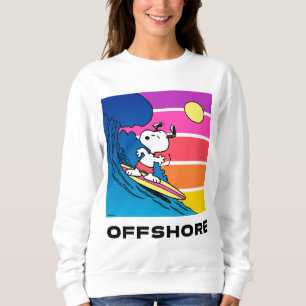 Peanuts   Snoopy Surfing Sweatshirt