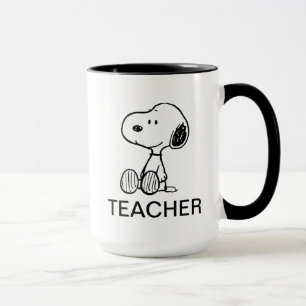 PEANUTS   Snoopy Teacher Mug