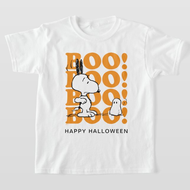 Peanuts | Snoopy & the Boos T-Shirt (Laydown)