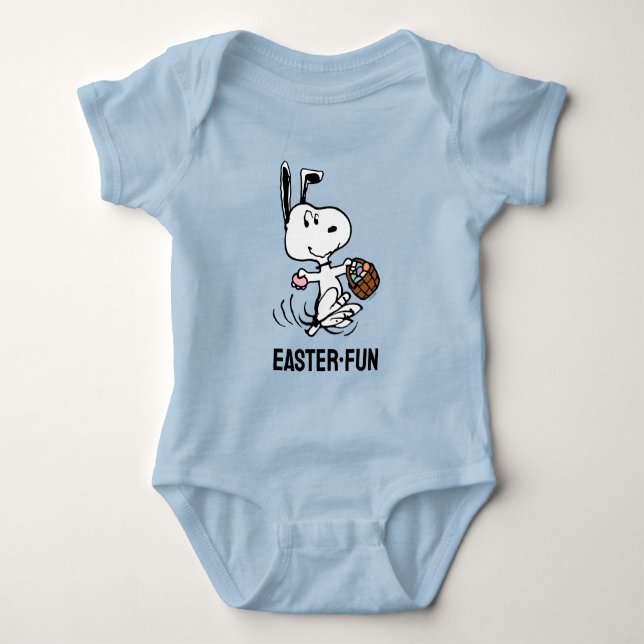 Peanuts | Snoopy the Easter Beagle Baby Bodysuit (Front)