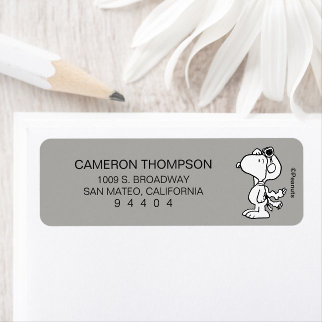 Peanuts | Snoopy the Flying Ace BW (Insitu)