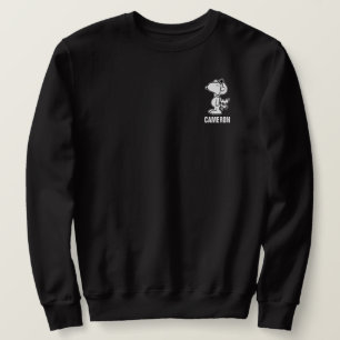 Peanuts   Snoopy the Flying Ace BW Sweatshirt