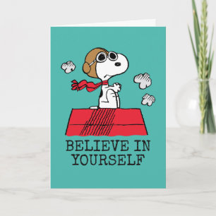 Peanuts   Snoopy the Flying Ace Note Card