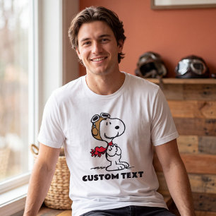Peanuts   Snoopy The Flying Ace Tri-Blend Shirt