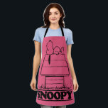 Peanuts | Snoopy The Secret To Life Apron<br><div class="desc">Check out this fun Peanuts design featuring Snoopy.</div>