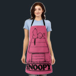 Peanuts | Snoopy The Secret To Life Apron<br><div class="desc">Check out this fun Peanuts design featuring Snoopy.</div>