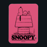 Peanuts | Snoopy The Secret To Life Magnet<br><div class="desc">Check out this fun Peanuts design featuring Snoopy.</div>