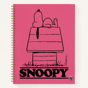 Peanuts   Snoopy The Secret To Life Notebook