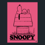 Peanuts | Snoopy The Secret To Life Poster<br><div class="desc">Check out this fun Peanuts design featuring Snoopy.</div>