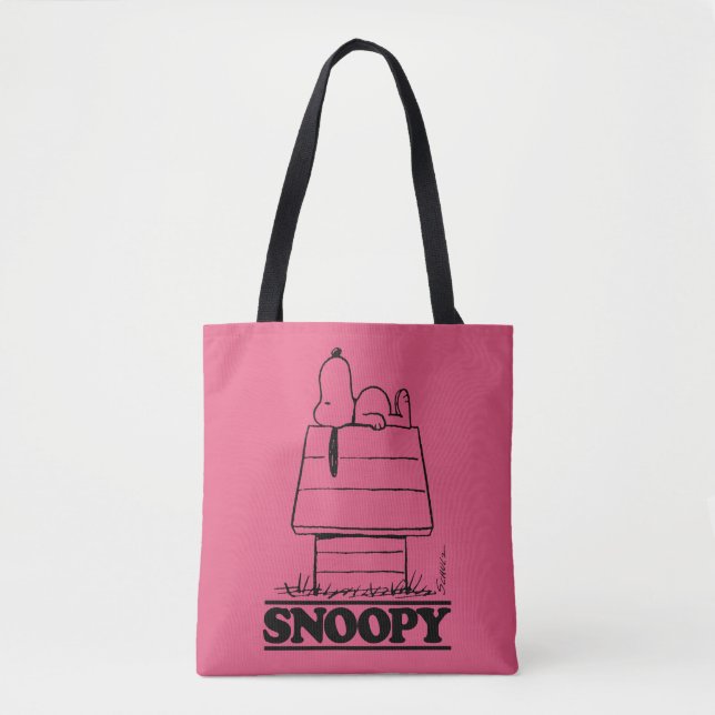 Peanuts | Snoopy The Secret To Life Tote Bag (Front)