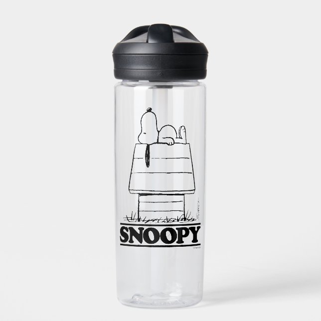Peanuts | Snoopy The Secret To Life Water Bottle (Front)