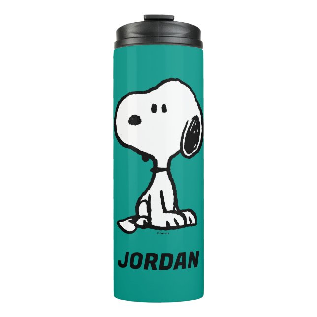 Peanuts | Snoopy Turns | Add Your Name Thermal Tumbler (Front)