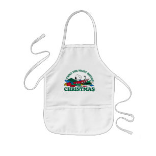 Peanuts   Snoopy 'Twas the Night Before Christmas Kids Apron