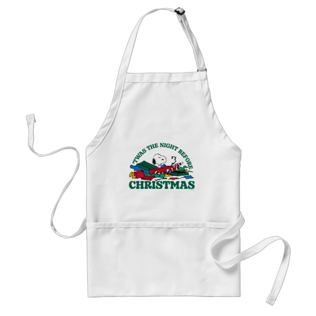 Peanuts | Snoopy 'Twas the Night Before Christmas Standard Apron (Front)
