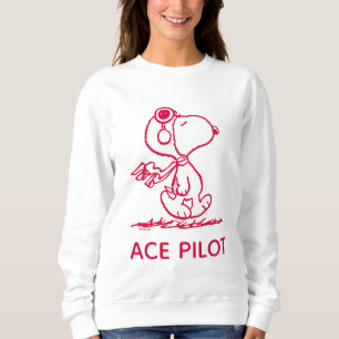 Peanuts Snoopy USA Land of the Free Sweatshirt