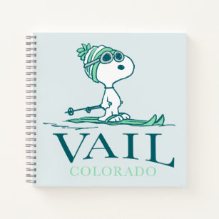 Peanuts   Snoopy Vail Colorado Notebook
