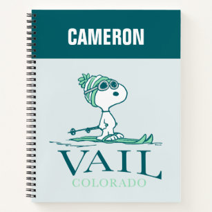 Peanuts   Snoopy Vail Colorado Notebook