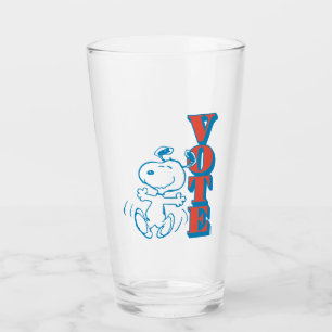 Peanuts Snoopy - Vote Glass