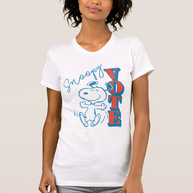 Peanuts | Snoopy - Vote T-Shirt (Front)