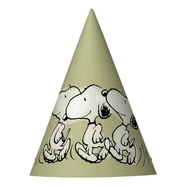 Peanuts | Snoopy Walking Tall Party Hat (Front)