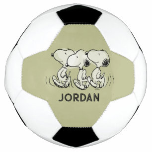 Peanuts   Snoopy Walking Tall Soccer Ball