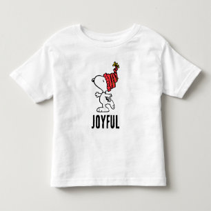 Peanuts Snoopy Winter Beanie Cap Toddler T-shirt