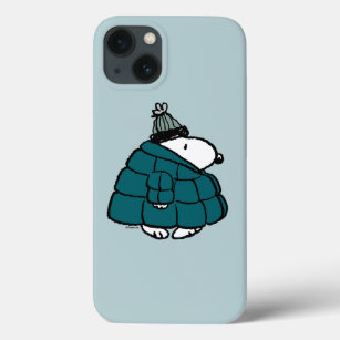 Peanuts   Snoopy Winter Puffer Jacket iPhone 13 Case