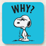 Peanuts | Snoopy Wonders Why? Coaster<br><div class="desc">Check out this fun Peanuts design featuring Snoopy.</div>