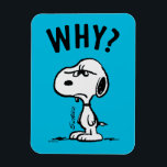 Peanuts | Snoopy Wonders Why? Magnet<br><div class="desc">Check out this fun Peanuts design featuring Snoopy.</div>