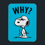 Peanuts | Snoopy Wonders Why? Magnet<br><div class="desc">Check out this fun Peanuts design featuring Snoopy.</div>